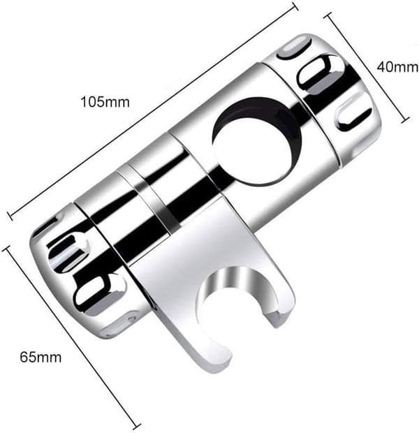 Hånddusjholder, Dusjhodeholder, Justerbar Dusjholder, 25MM