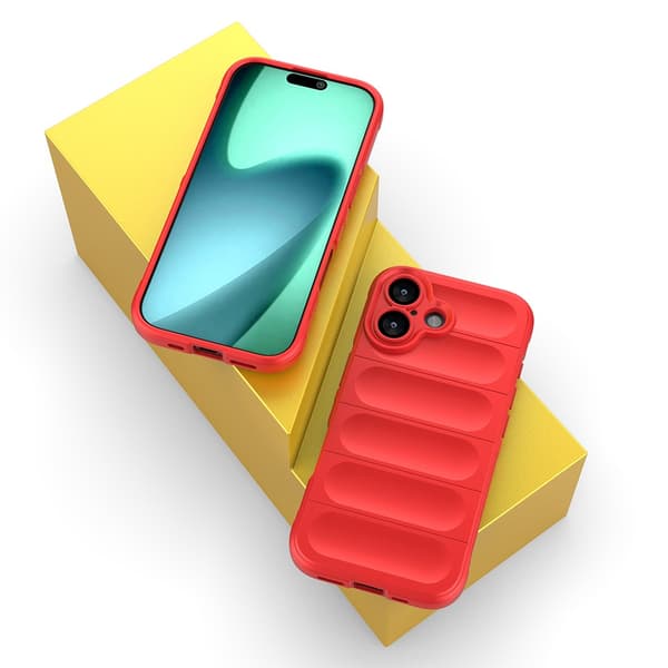 iPhone 17 telefoncover, blødt cover, sort