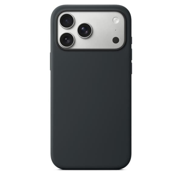 iPhone 17 Pro Max mobilskal, flytande mobilskal, svart