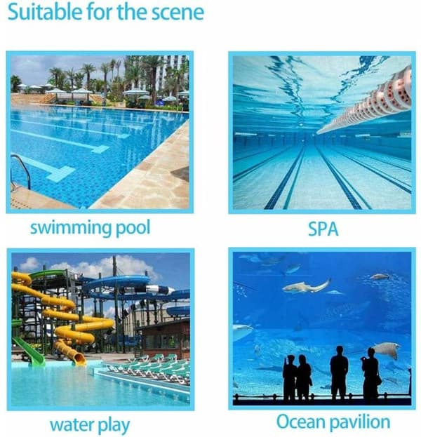 Lämplig för 12,3 CM FLYTANDE DIFFUSER, FÖR 3,66 M POOL