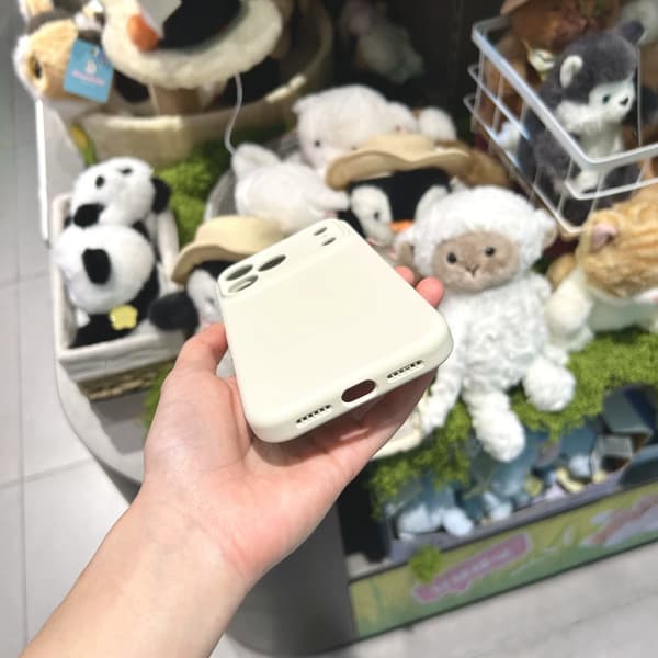 iPhone 17 Pro Max Silikone Telefon Cover, Gul
