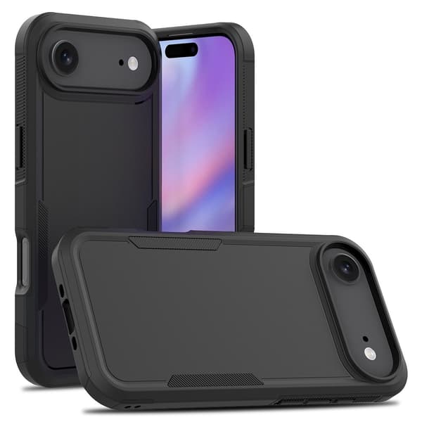 iPhone 17 Air Stötsäkert Mobilskal, Svart