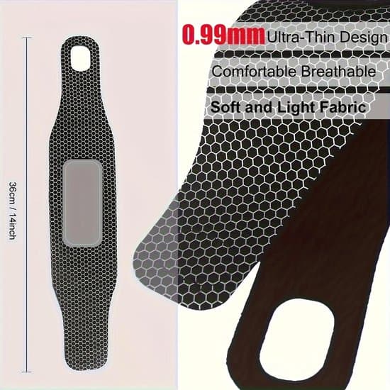 Armband - Handledsskydd - Elastiskt handledsstöd av spandex - Lättvikt 10g - Svart