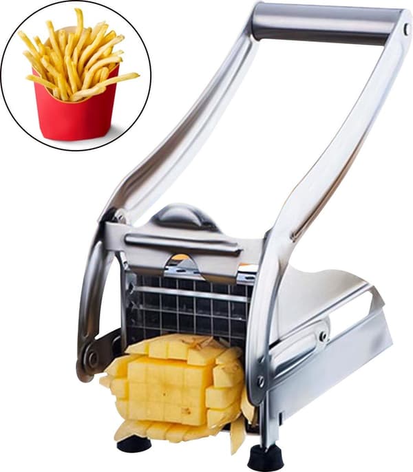 Pommes frites kutter - Pommes frites kutter - Sølv