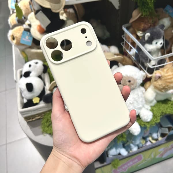 iPhone 17 Pro Max silikonipuhelinkotelo, vihreä