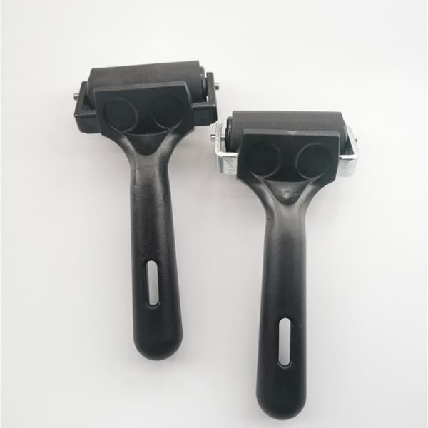 Färgroller 2-pack, Gummiroller, Bläckroller, Limroller för Bläckfärg Blockstämpling, Tryckning, Grafik, Tapeter och Hantverk (5,5 cm)