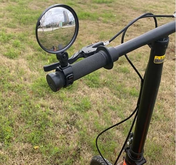 2-pack - Cykelbackspeglar - 360° roterande cykelbackspeglar - Svart
