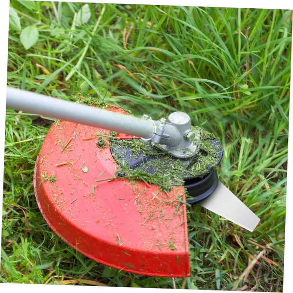 Fire-delt sett med gressklipperblader - Erstatningsblader i metall - 5 mm borediameter