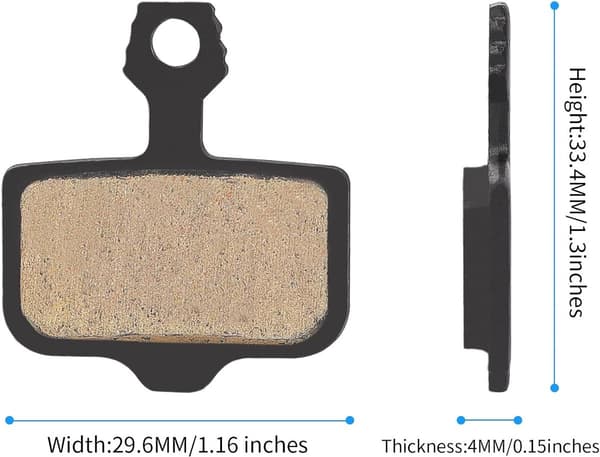 Passer til Sram bremseklosser Avid Elixir E1 E3 E5 E7 E9 ER CR XO XX DB1 DB3 DB5, MTB, 5 par sykkel skivebremseklosser