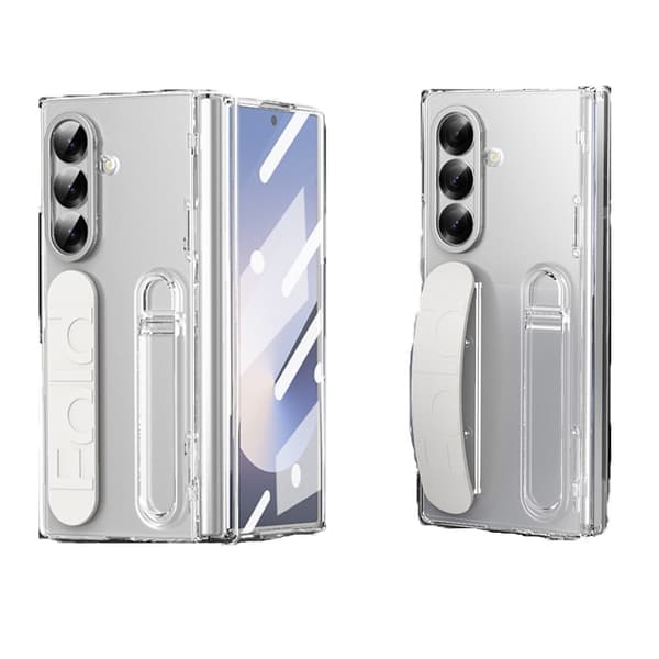 Samsung Z Fold7 mobilskal, mobilskal med handledsrem, transparent