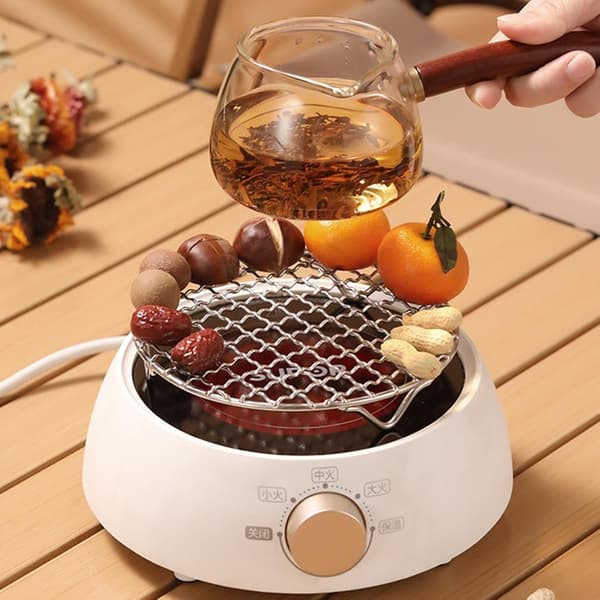 Bærbart kraftigt grillnet