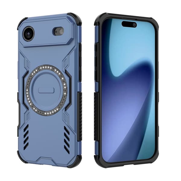 iPhone 17 Air Stötsäkert Skyddsfodral, Mobilskal, Blå