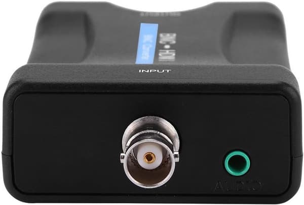 Egnet for BNC til HDMI Videokonverter HD 1080P/720P Skjerm Videoadapter Overvåkingsmonitor