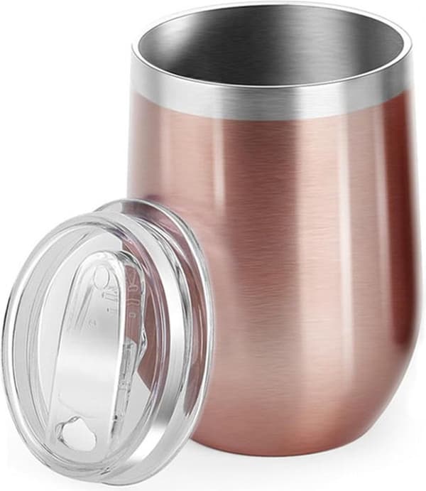 Høykvalitets termokopp i rustfritt stål, termokopp, tekopp, 380 ml