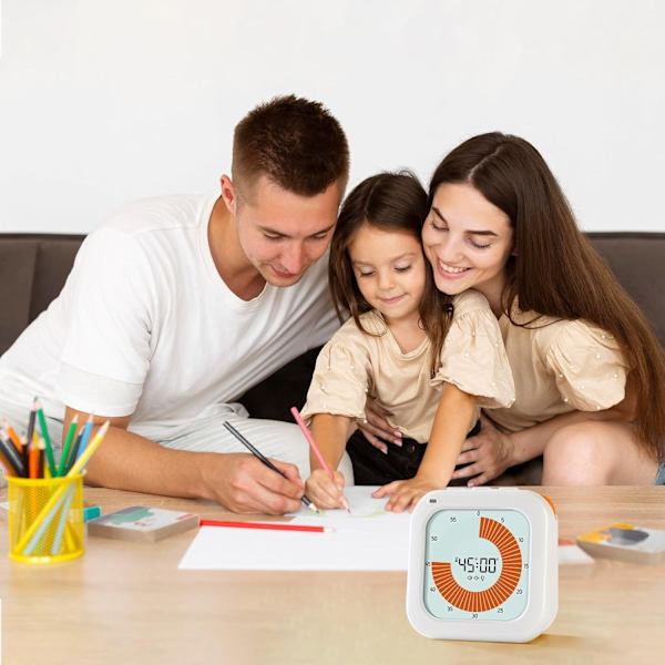60-minutters visuell digital nedtellingstimer