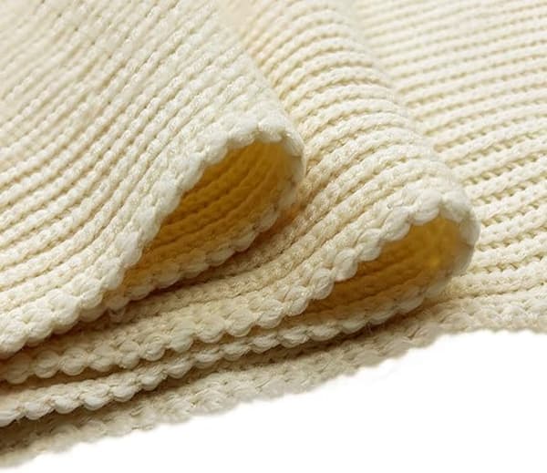 Stickad Vinterhalsduk 185×30 cm Unisex Varm Julklapp Höst Jul Off-White，Vit