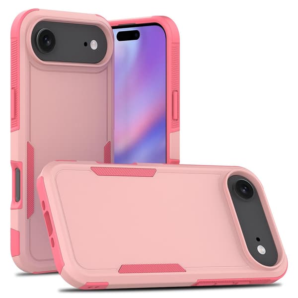 iPhone 17 Air Stötsäkert Mobilskal, Rosa