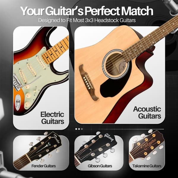 Guitarstemmer - til knapper og guitarstrenge
