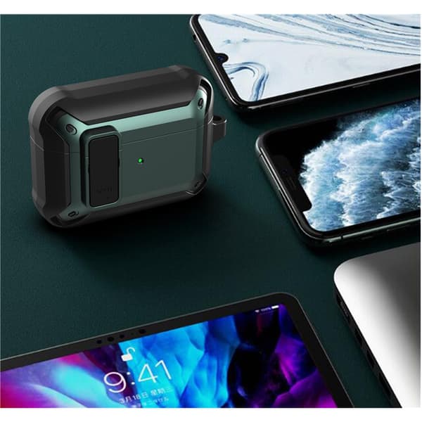 iPhone AirPods 1./2. generation, høretelefonetui, PC-etui, blå