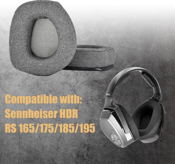 Øreputer egnet for Sennheiser HDR RS 165/175/185/195