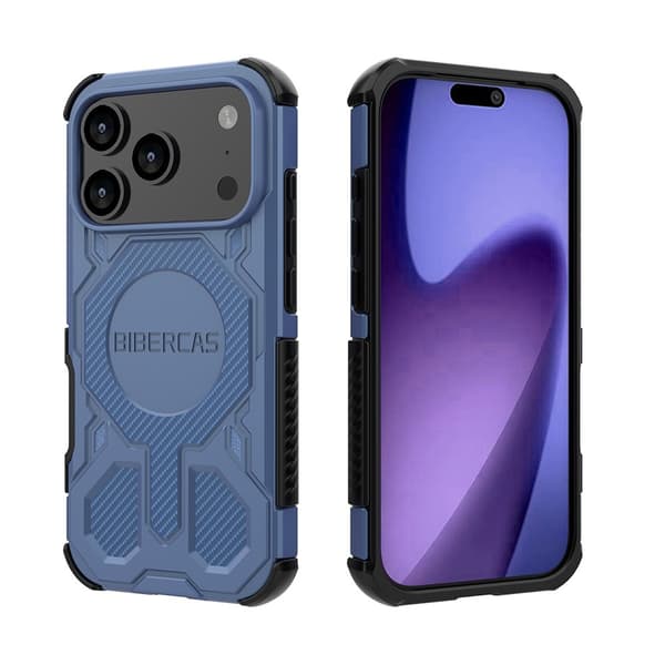 iPhone 17 Pro Støtsikkert Telefondeksel, Blå