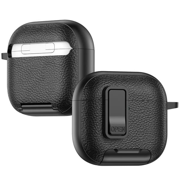 iPhone AirPods 3:e generationen, hörlursfodral, Bluetooth-hörlursfodral, vit+mörkblå