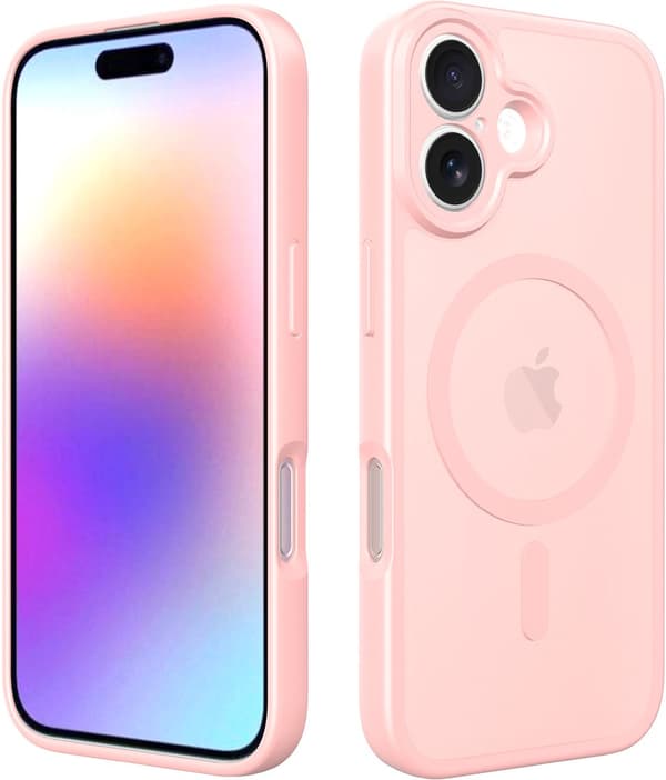 Beskyttende etui i ét stykke til iPhone 17 - Pink