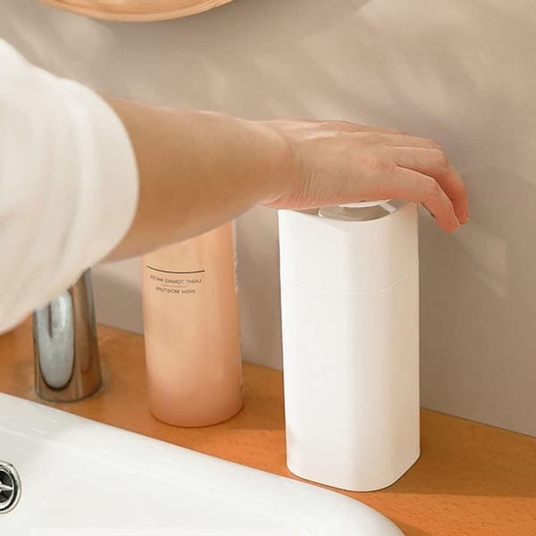 Sæbedispenser Tryk til flydende dispenser Dispenser Tom sæbedispenser Pumpe Tom kosmetikdispenser Flydende flaske Flydende beholder
