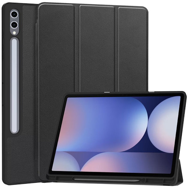 SAM Tab S10 Plus, Tabletfodral med pennhållare (Svart)