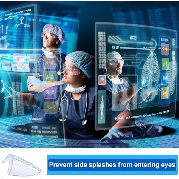 To par - sidebeskyttelse - brille sidebeskyttelse