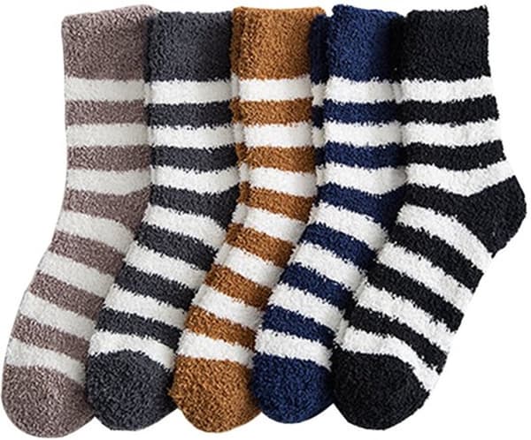 5-pack strumpor - Varma vinterstrumpor - Mjuka fleecestrumpor