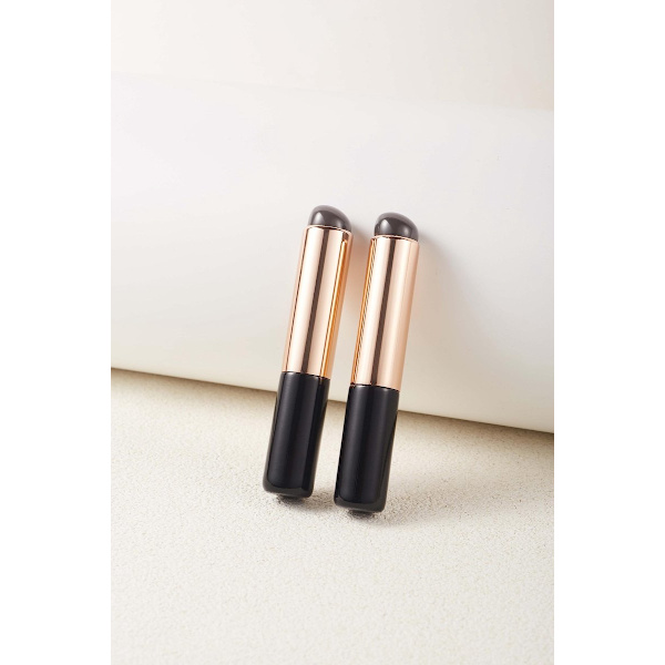 Premium Silikone Makeup Børstesæt, 2 Højelastiske Makeup Børster til Læbestift, Lipgloss, Læbestift og Concealer