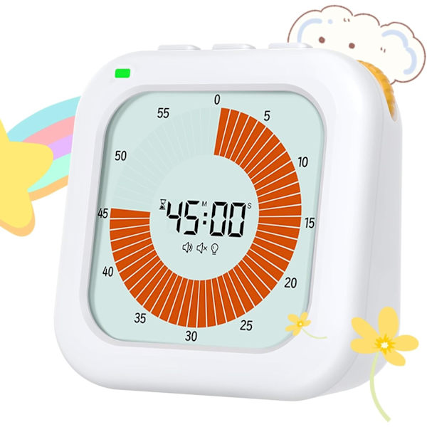 60-minutters visuell digital nedtellingstimer