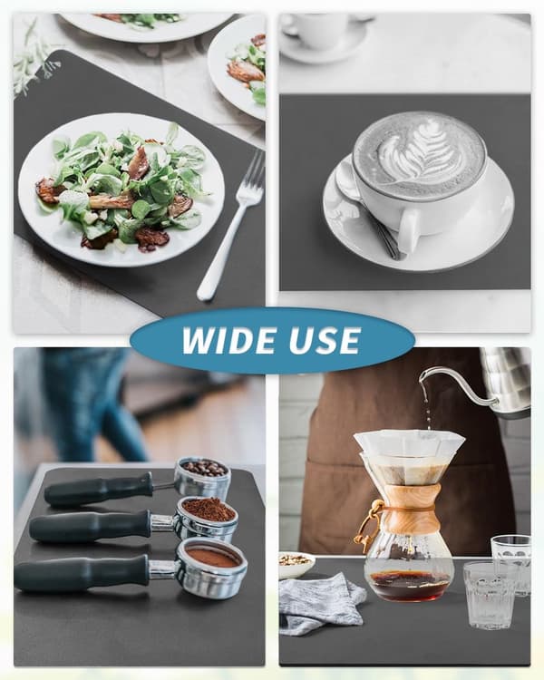Kaffematte Skjuler Flekker Gummibelegg Absorberende Benkplate Oppvaskmatte