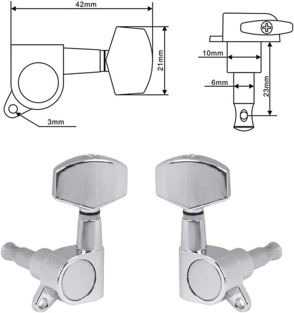 Gitarstemmer - for knotter og gitarstrenger
