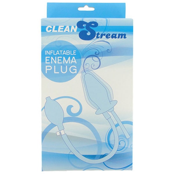 CleanStream Inflatable Enema Plug Uppblåsbar plugg för lavemang