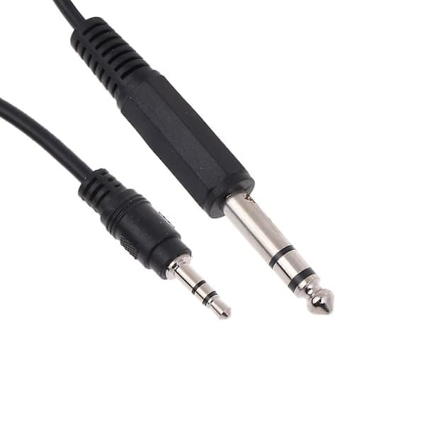 Aux-kabel 1,8 m 1/4 \" til 1/8 \" forbindelseskabel til effektforstærker equalizer