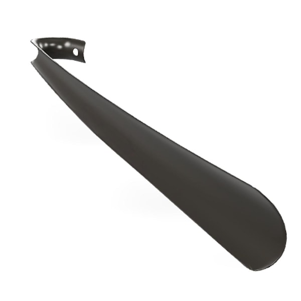Skohorn i Metall - Extra Långt - 80cm Svart