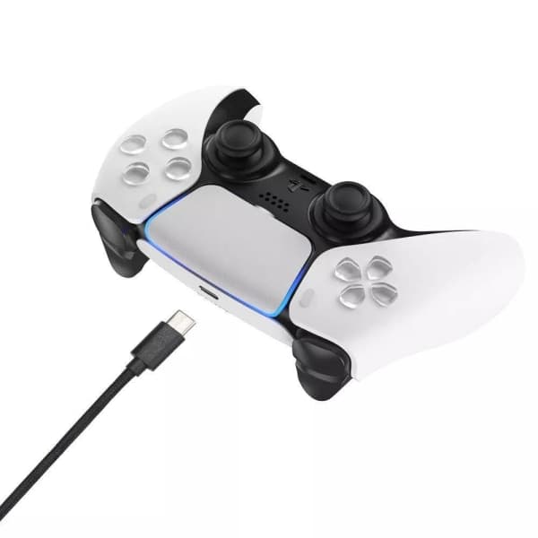 2-pak 3M PS5 / Playstation 5 Opladerkabel Til Controller Hvid