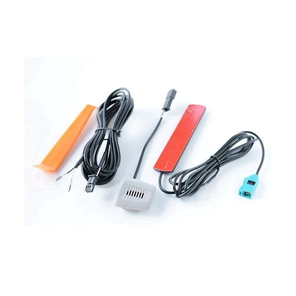 Bluetooth Ledningsnet Kabler + Mikrofon + Musikantenne Til F