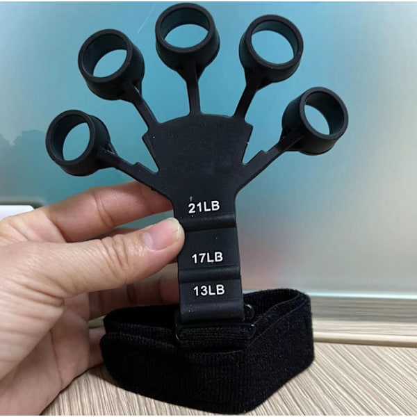 Gripforsterker - Rustfrie Stålklips, 2 Pakning, 6 Nivåer Utholdenhet Fingerforsterker / Underarmsforsterker, Griptrening