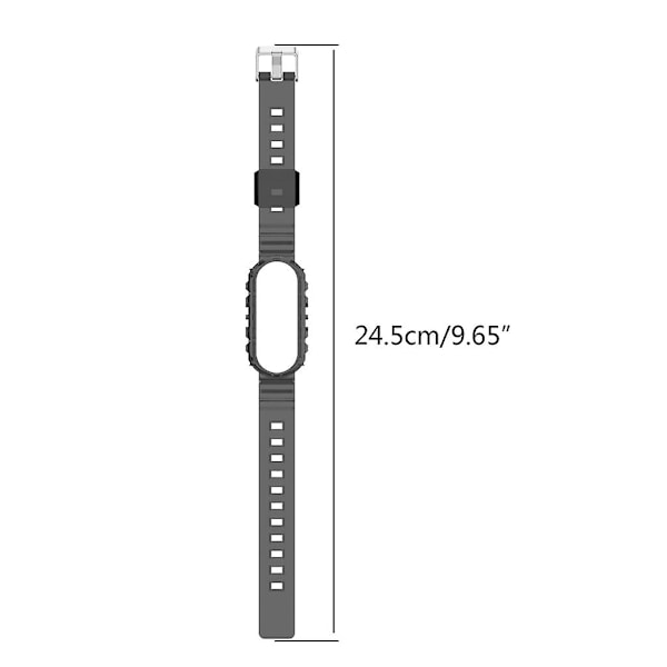 Armband för Mi Band 8 Snabbkoppling Smartwatch Mjukt Armband