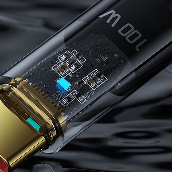 Pd100w Supernopea Lataus Usb-a - Type-c Datakaapeli 6a Pikalataus