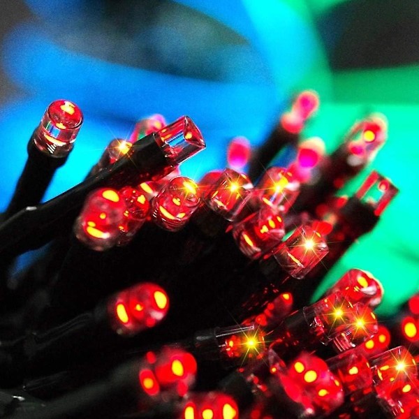 22m Solcells-Fairy Lights 200 LED 8 Strängar Perfekt för Fest, Bröllop, Födelsedag och Utomhus