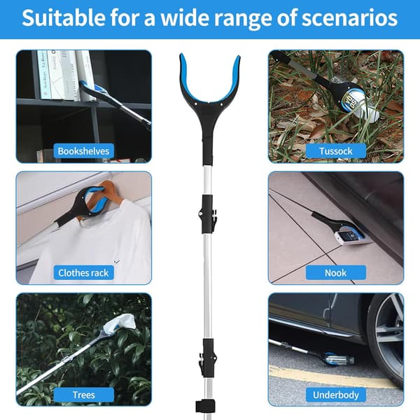 ®RisingFF 3-delt Foldbar Affaldsopsamler, 91cm/36in, til Voksne