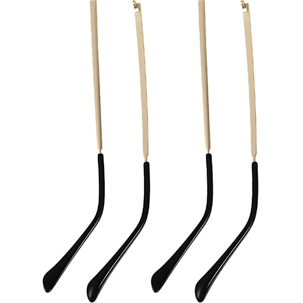 2 par briller udskiftning brillestænger arme Universal Metal Brillearme