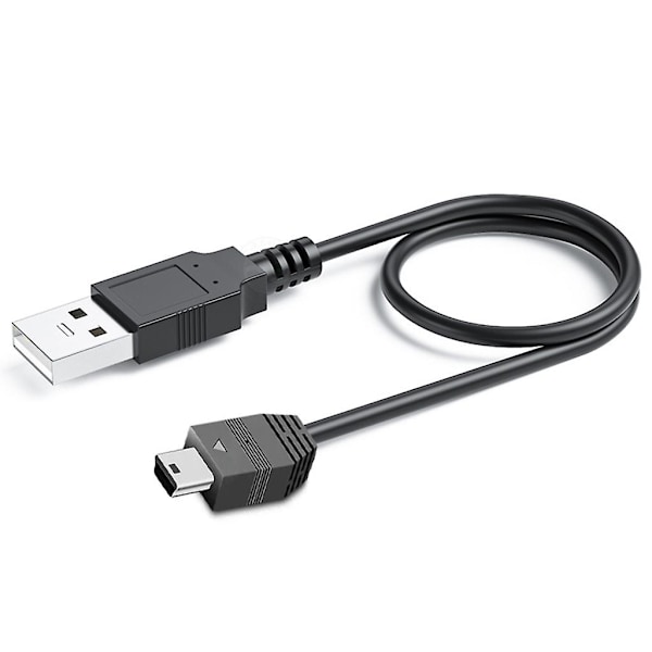 Kompakt USB til Mini USB Dataoverførselsledning Opladningskabel Bred Co