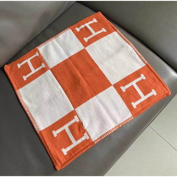 Kuddfodral Nordisk ins kudde två-i-ett kontorsryggstöd lyxig dubbelanvändning soffa kudde orange black
