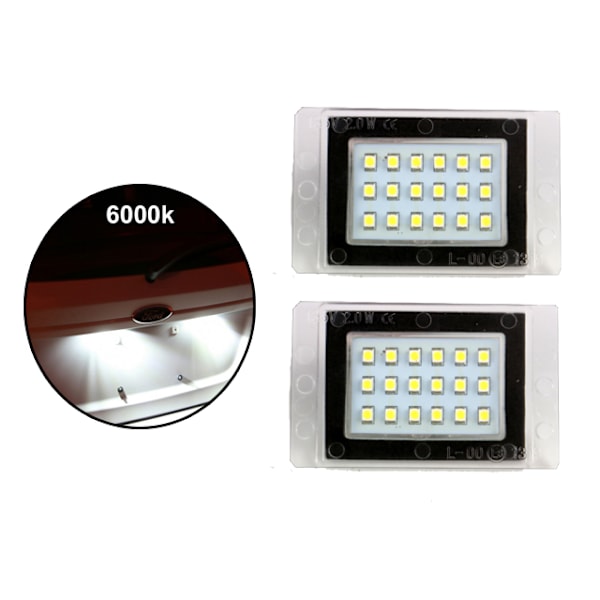 Volvo 855 V70 XC70 I LED-nummerskyltsbelysning styling LED 2-pack