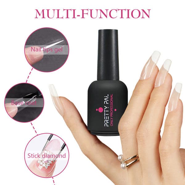 15ML Neglelim Gel Neglelim Tryk På Solid Gel Lim